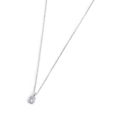 Best Collana catena cutting cross zircone centrale 5,25mm Collane