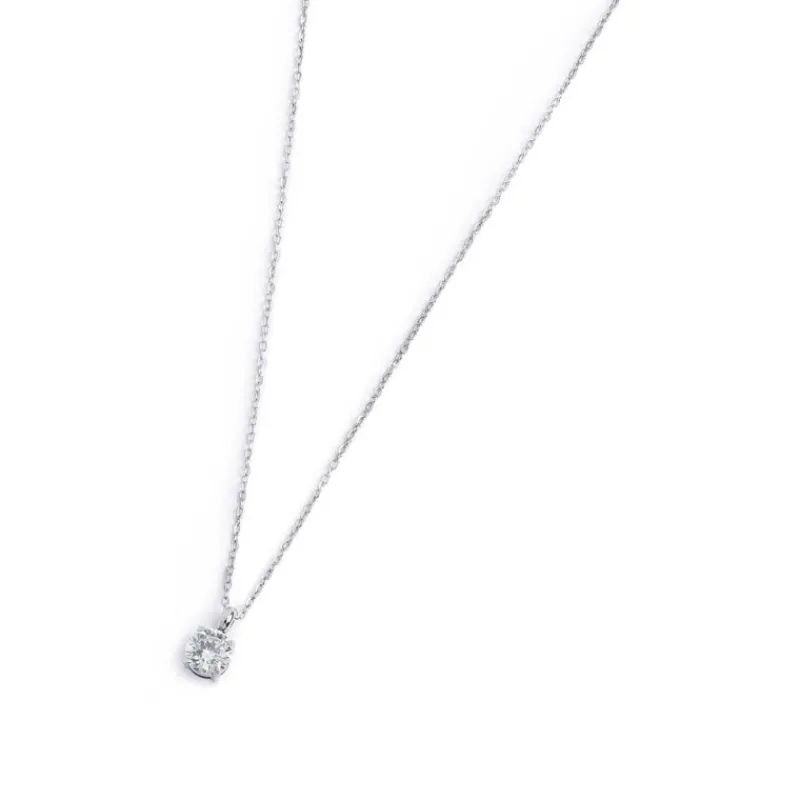 Best Collana catena cutting cross zircone centrale 5,25mm Collane