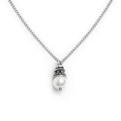 Best Collana catena grumetta con pendente Collane