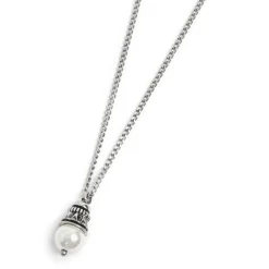Best Collana catena grumetta con pendente Collane