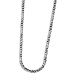 Online Collana catena grumetta 4mm Collane