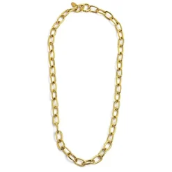 New Collana catena maglia larga Collane