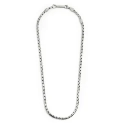 Outlet Collana catena oval box 4mm Collane