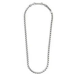 Outlet Collana catena oval box 4mm Collane