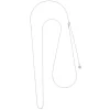 Outlet Collana catena pallini sfaccettati Collane