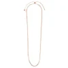 Online Collana catena "o" e catena square wire "o" Collane