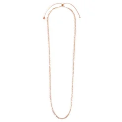 Online Collana catena "o" e catena square wire "o" Collane
