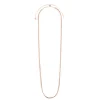 Fashion Collana catena "o" e catena square wire twist Collane