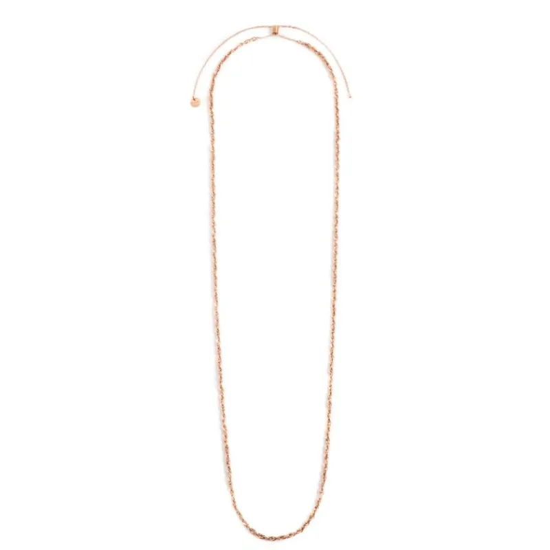 Fashion Collana catena "o" e catena square wire twist Collane