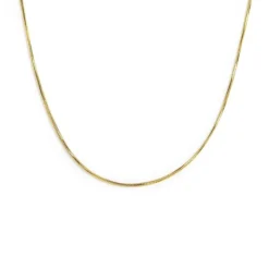 Outlet Collana catena snake quadrata Collane