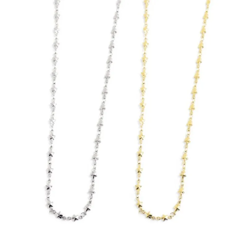 Hot Collana catena stelle Collane