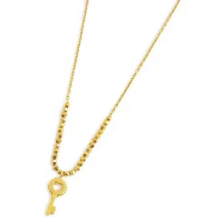 Hot Collana con chiave pendente ed ematite Collane