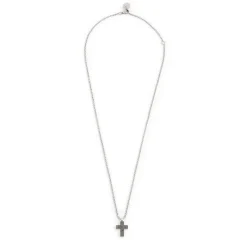 Hot Collana con croce pendente con zirconi Collane