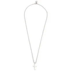 Clearance Collana con croce pendente con zirconi Collane