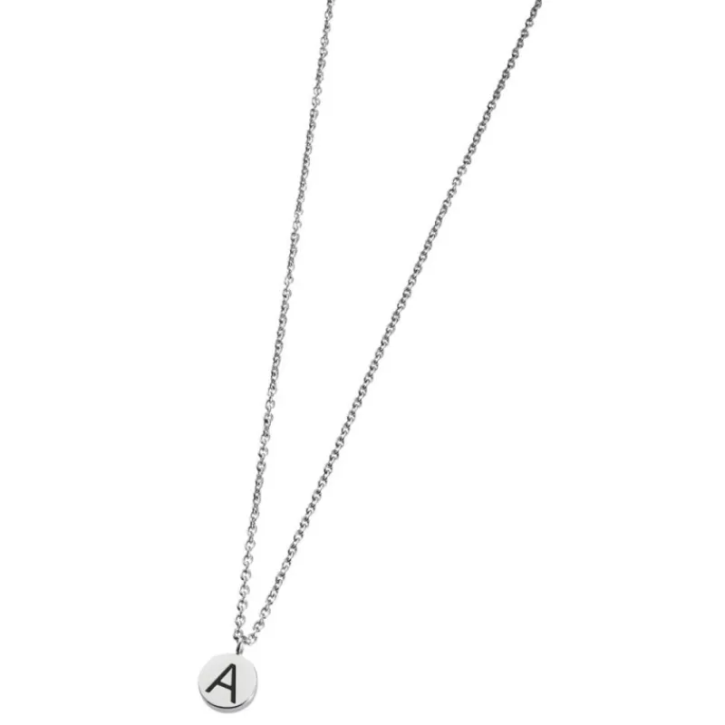 Clearance Collana con lettera smaltata Collane