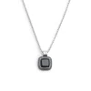 Discount Collana con onice nera quadrata Collane