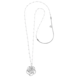 Best Collana con pendente rosa con cristalli Collane