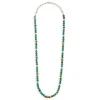Best Collana con sfere malachite e occhio di tigre Collane