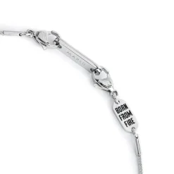 Discount Collana con zircone nero quadrato Collane