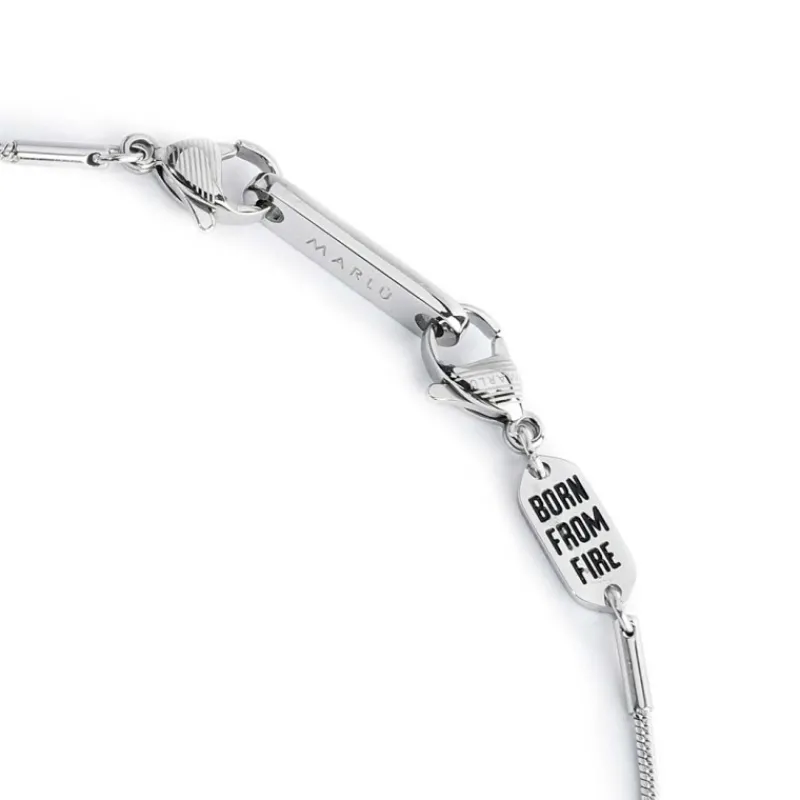 Discount Collana con zircone nero quadrato Collane