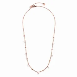 Fashion Collana con zirconi e sfere Collane