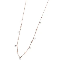 Fashion Collana con zirconi e sfere Collane