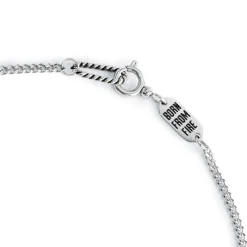 Discount Collana corno pendente e pietra lavica Collane