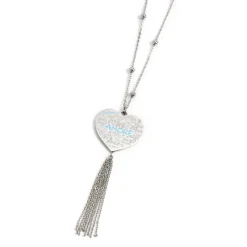 New Collana cuore amore con nappa Collane