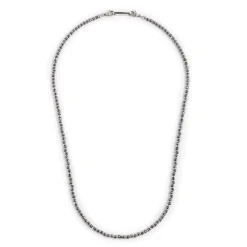 Clearance Collana ematite sfaccettata e liscia Collane