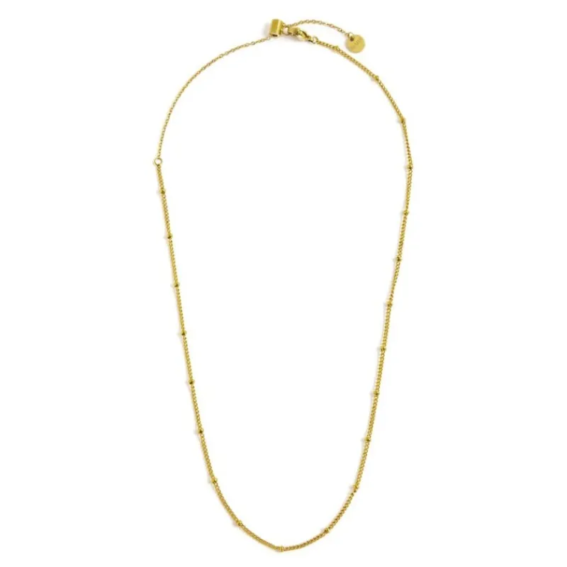 Discount Collana grumetta con sfere Collane