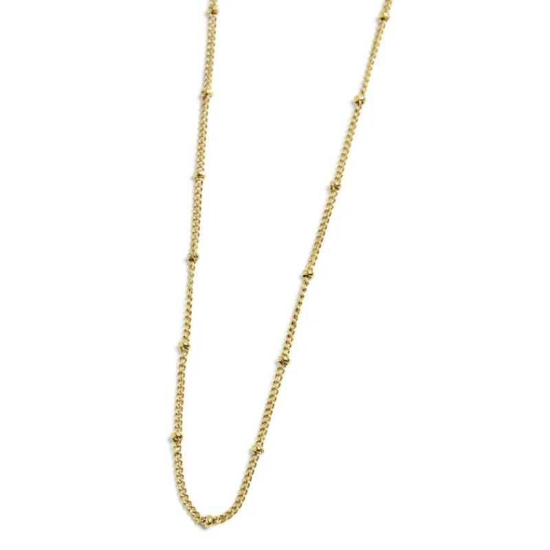 Discount Collana grumetta con sfere Collane