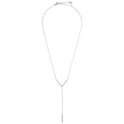 Online COLLANA IN ACCIAIO CON V E BARRETTA Collane