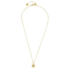Outlet Collana medaglietta rosa dei venti pendente Collane