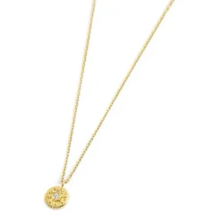 New Collana medaglietta sole pendente Collane