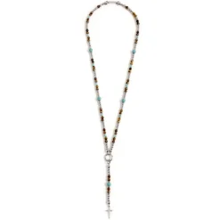 Discount Collana occhio di tigre e turchese Collane