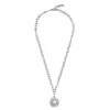 Hot Collana sole pendente con perla Collane
