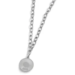 Hot Collana sole pendente con perla Collane