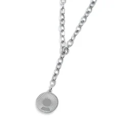 Hot Collana sole pendente con perla Collane