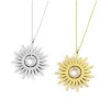 Discount Collana sole pendente 50mm Collane