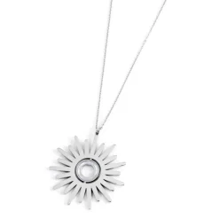 Discount Collana sole pendente 50mm Collane