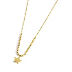 Outlet Collana stella pendente ed ematite Collane