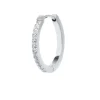 Discount Orecchino a cerchio 2cm con zirconi Orecchini