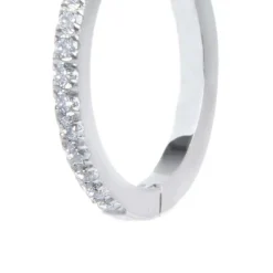 Discount Orecchino a cerchio 2cm con zirconi Orecchini