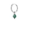 Discount Orecchino a cerchio con sfera pendente Orecchini
