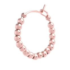 Clearance Orecchino a cerchio con sfere Orecchini