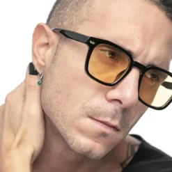 Discount Orecchino a cerchio con sfera pendente Orecchini