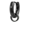 Hot Orecchino a cerchio 14mm con anello per charm Orecchini