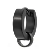 Sale Orecchino a cerchio 14mm con anello per charm Orecchini