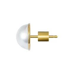 Outlet Orecchino a lobo con perla 1,1cm Orecchini