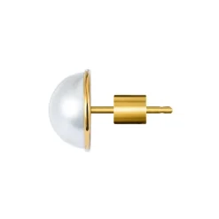 Outlet Orecchino a lobo con perla 1,1cm Orecchini